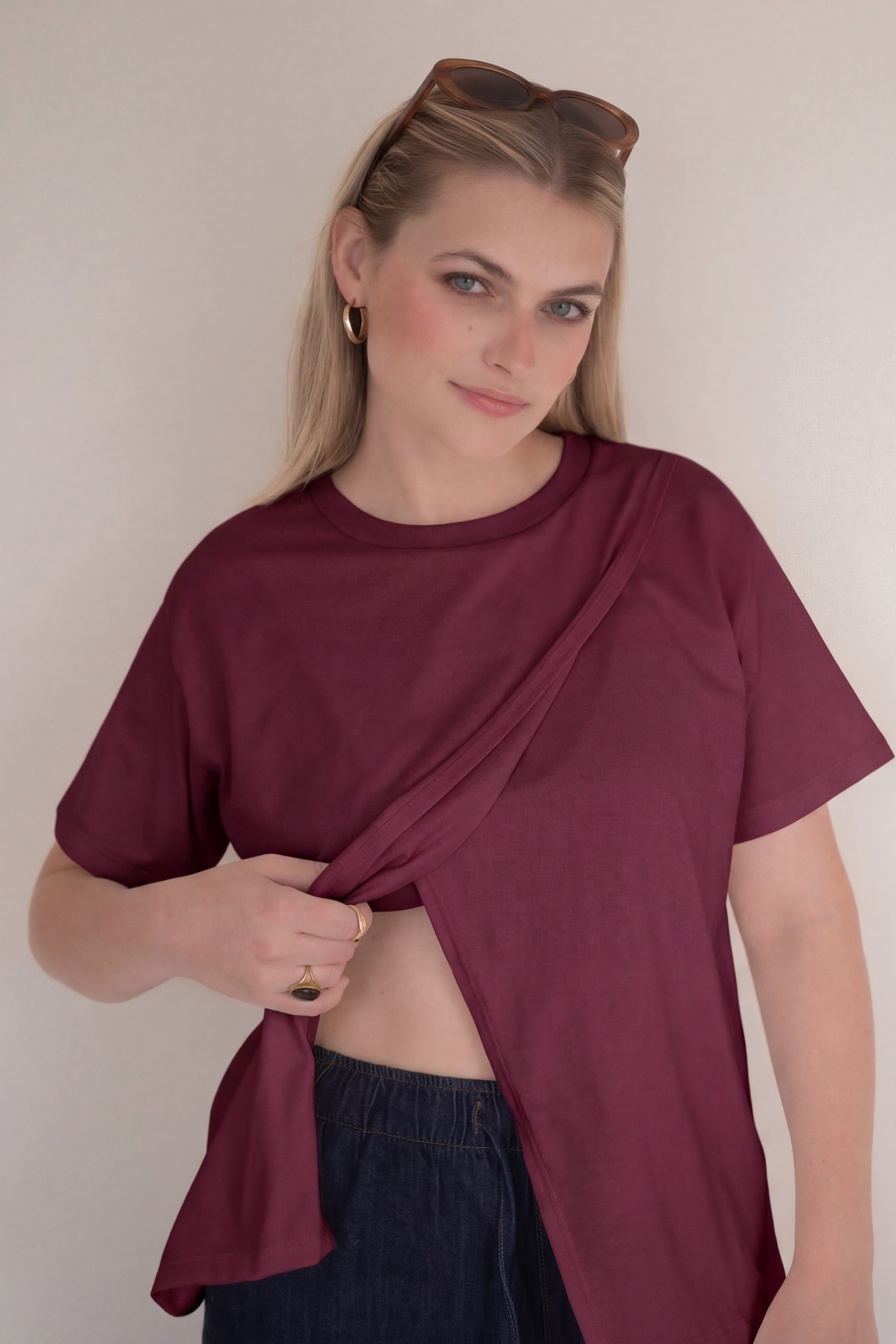 POLO DE ALGODÓN EMBARAZO & LACTANCIA VERA